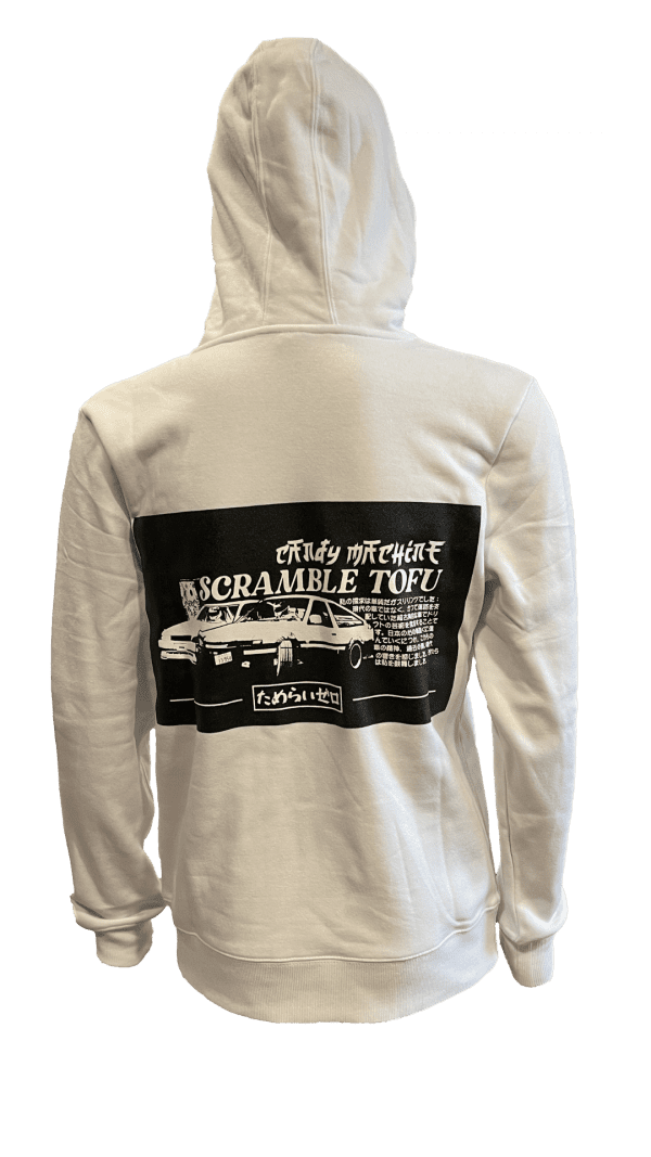 Candy Machine "Scrambled Tofu" Hoodie White
